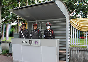 Chiang Mai traffic police, police box